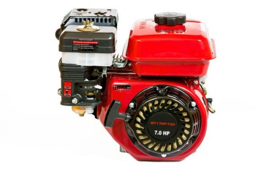Двигатель Weima WM170F-T/20 (шлицы, вал 20 мм)
