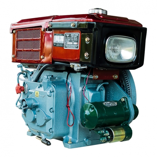 Двигатель дизельный Кентавр ДД180ВЭ 8 л.с. водяное охлаждение, электростартер, маховик со шкивом